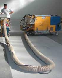 Preparation of the substrate by shot-blasting Preparation of the product with a drill Preparation of in a mixer respectively, after 28 days, A9 is the Böhme abrasion-resistance coefficient and A2 fl