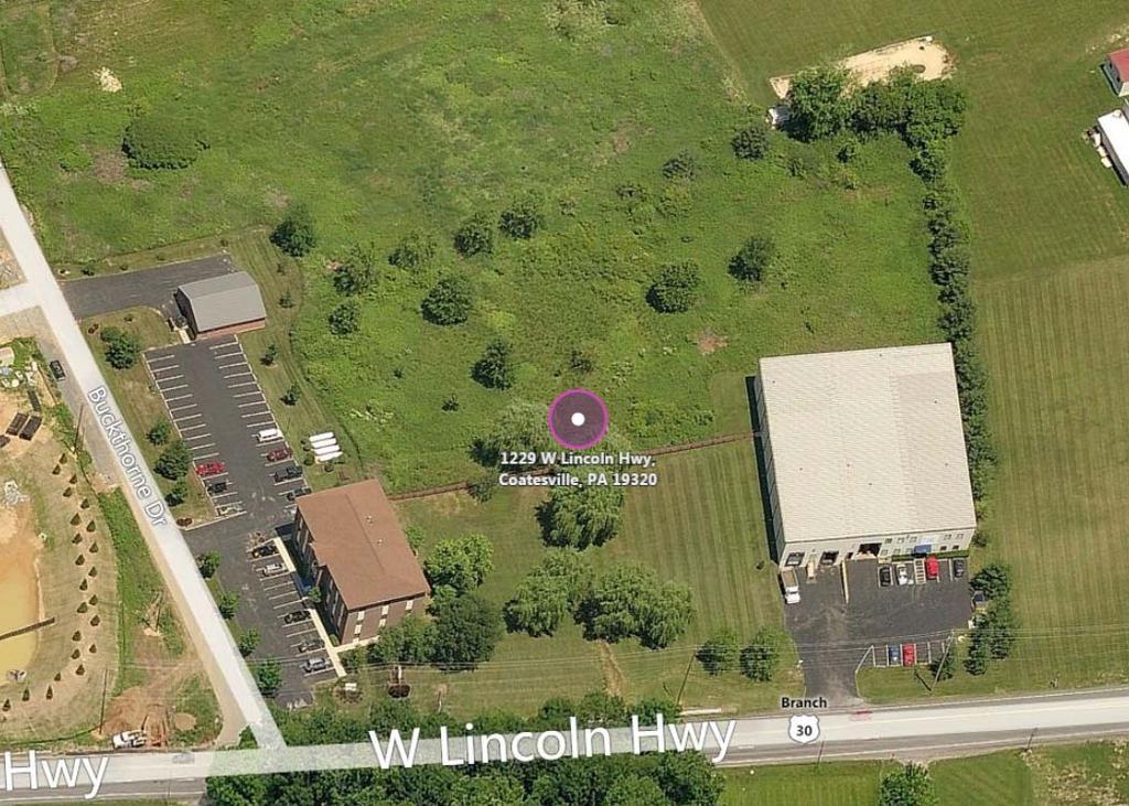 Aerial Photo 1229 West Lincoln Highway Coatesville, PA 19320 1853