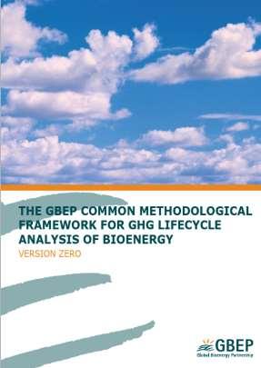 Calculation rules applied Steps of the GBEP GHG framework 1. GHGs covered 2. Source of biomass 3. Land use changes due to bioenergy production 4.