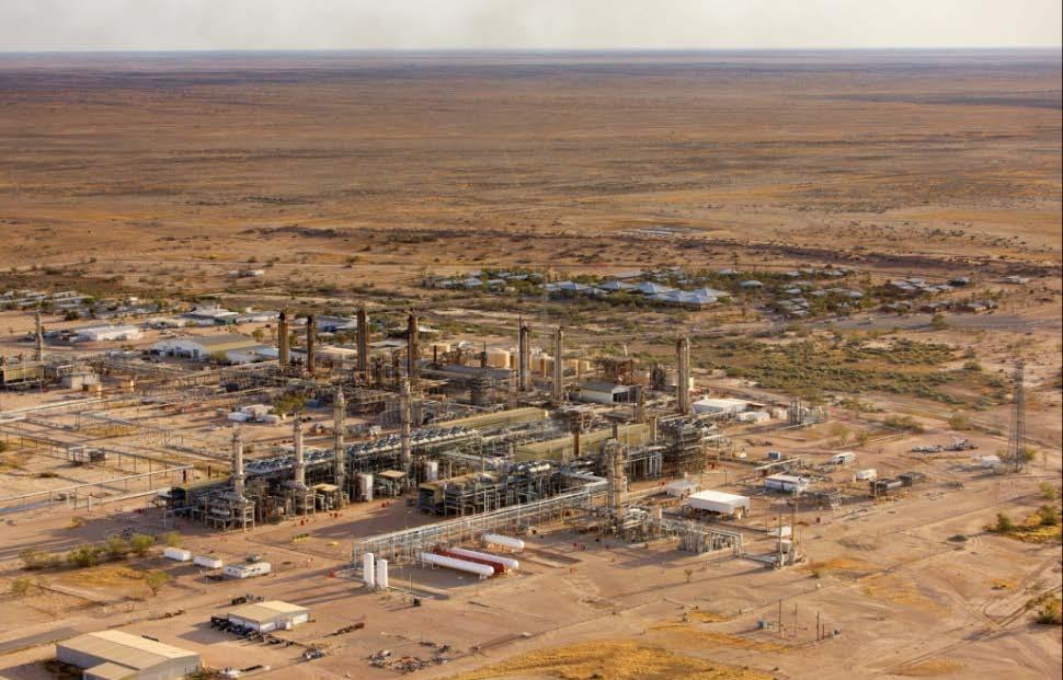 Eastern Australia Moomba gas