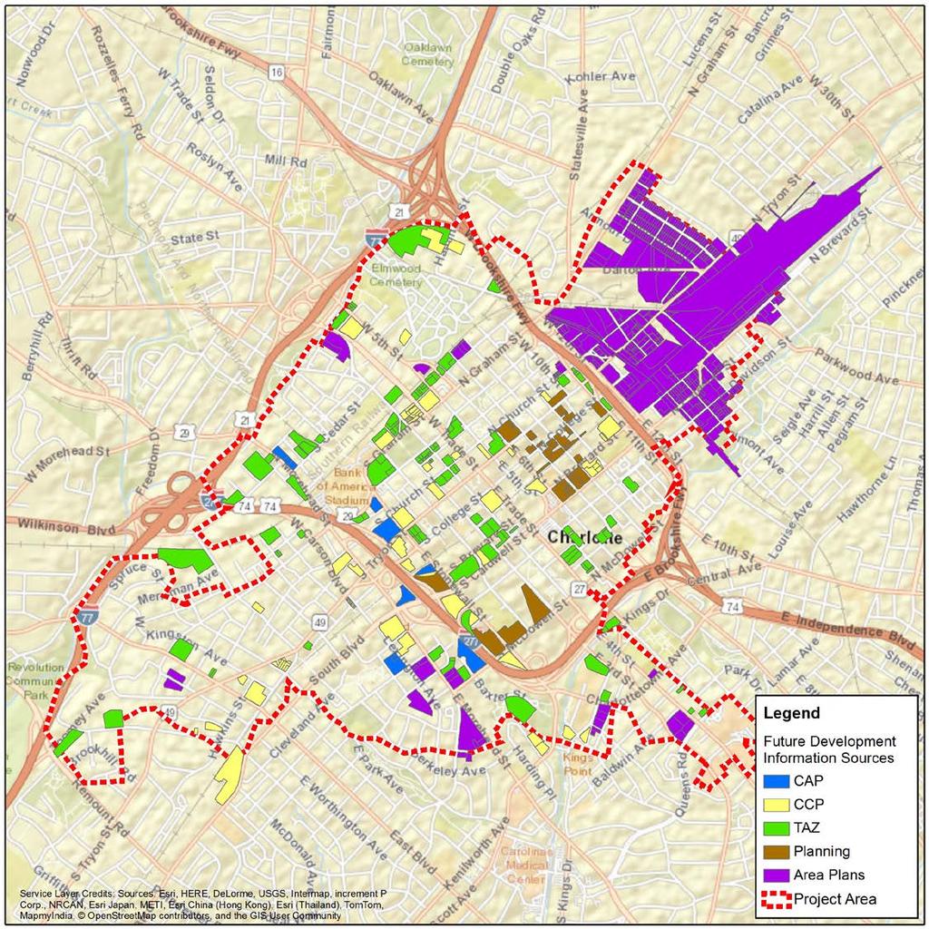 Central Business District is One of the Fastest Growing Areas in the City of Charlotte More