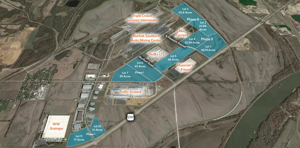Triple CroServices Intermodal and the Ford Claycomo Plant Zoned M1-5 (allows outside storage) Potential Foreign Trade Zone benefits Located within Missouri Enhanced Enterprise Zone Cushman &