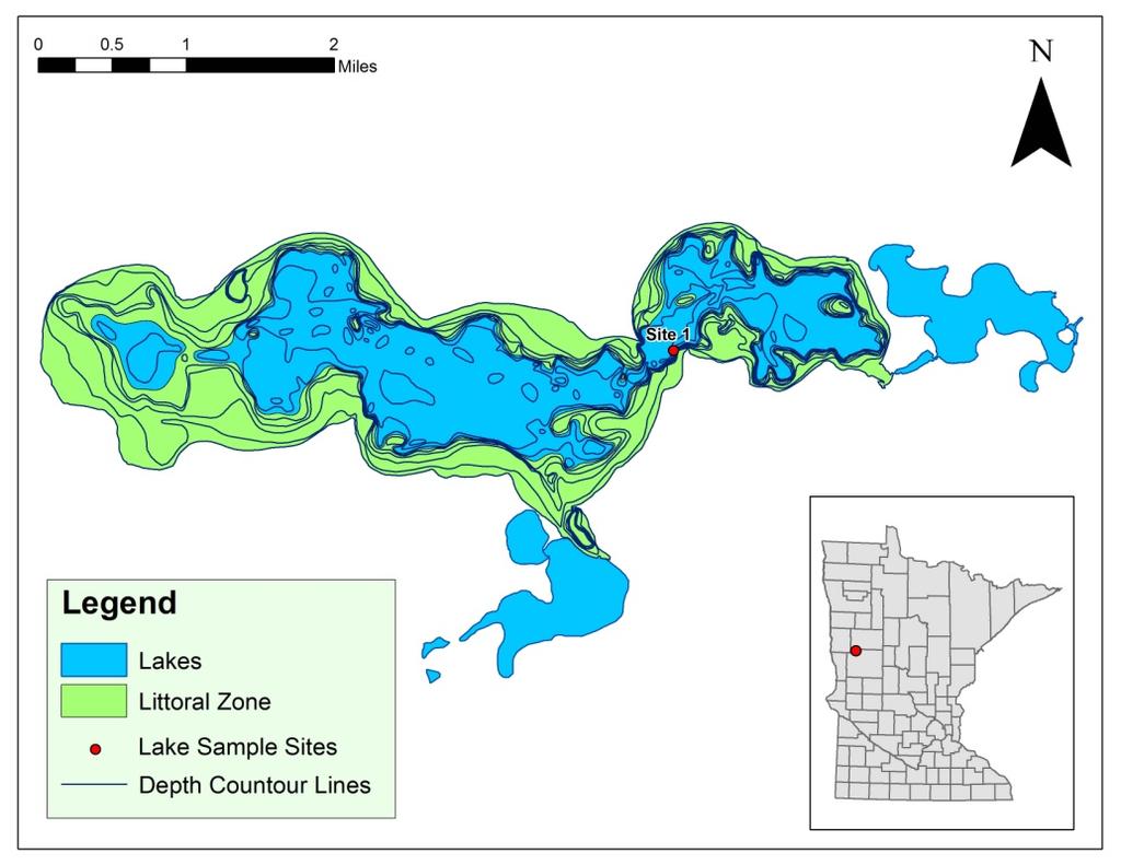 Zebra mussel veliger density monitoring in Pelican Lake, Otter Tail County, MN, 12-16 Moriya Rufer, RMB Environmental Laboratories, Detroit Lakes, MN, 218-846-1465, moriya.rufer@rmbel.