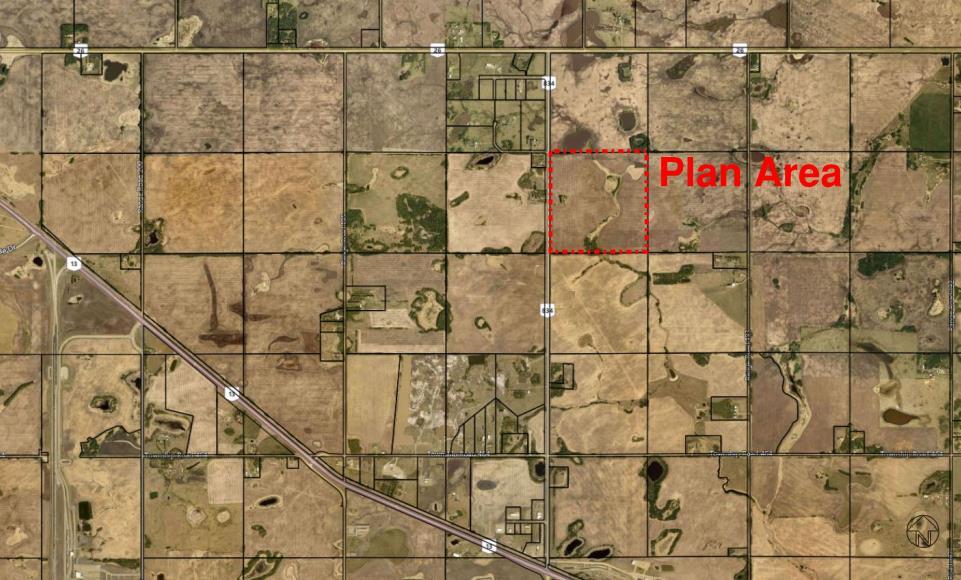 3. Location The Wild Rose Co-op ASP is located within Camrose County at SW 33-46-19-W4M. The quarter section is located on Highway 834; 0.8 kilometers (1/2 mile) south of Highway 26 and 2.