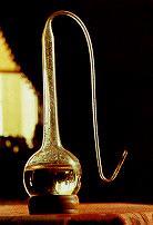 Pasteur designed special swan-necked flasks with a boiled meat infusion Shape of