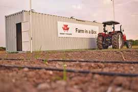 OUT IN THE FIELD HOW FARM IN A BOX WORKS The first step is the appointment of a franchise partner.