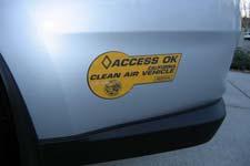 CLEAN AIR/ VANPOOL/EV Vehicles