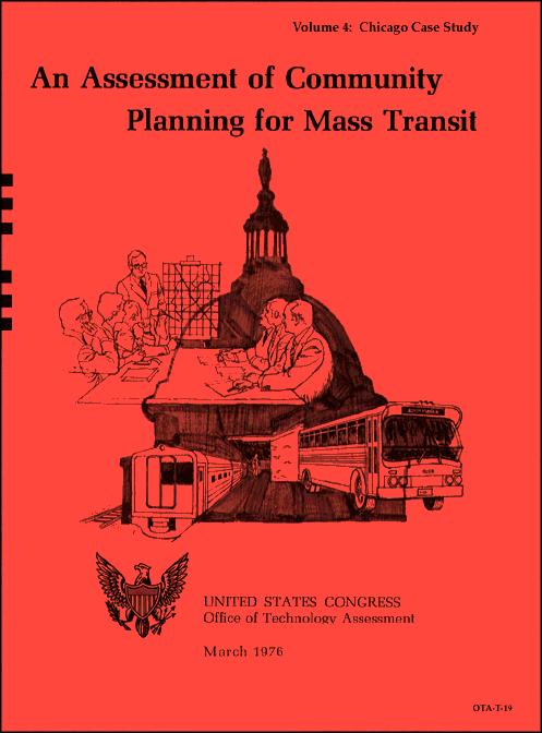 Assessment of Community Planning for Mass Transit: