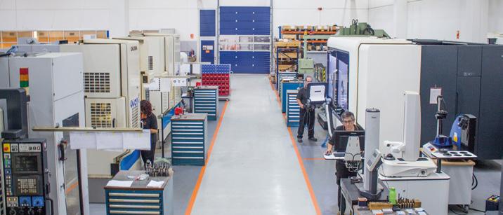 production. We work for you on a three-shift basis with flexible, automated manufacturing cells.