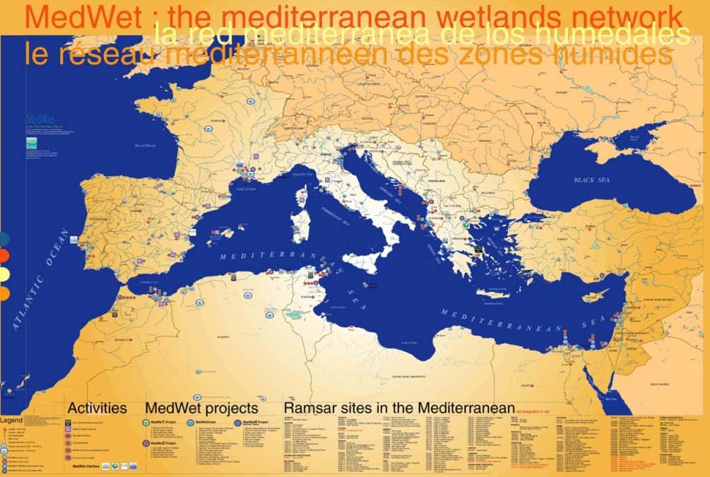 Aims and operation of the initiative To promote and participate in the implementation of the Ramsar objectives in the Mediterranean region.
