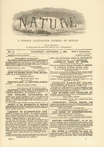 Nature's mission statement written in 1869 still guides us today First, to