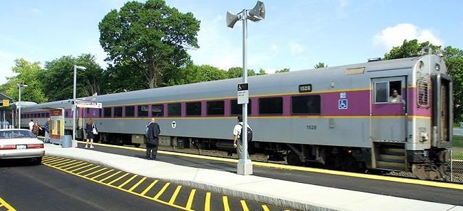 installed on all platforms at Commuter Rail and