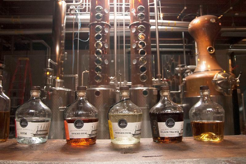distilleries in U.S.