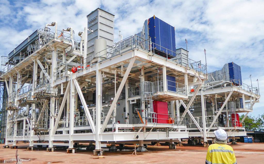 Indonesia to Henderson, Western Australia. The modules and accessories were destined for a gas plant.» deugro competed against numerous heavy lift carriers and self-propelled barge operators.