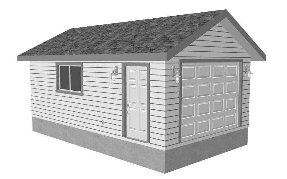 #G389 14' X 24' X 8', Custom detached garage By Page 1 Page 2 Page 3 Page 4 Page BUILDING CONTRACTOR/HOME OWNER TO REVIEW AND VERIFY ALL DIMENSIONS, SPECS, AND CONNECTIONS BEFORE CONSTRUCTION BEGINS.