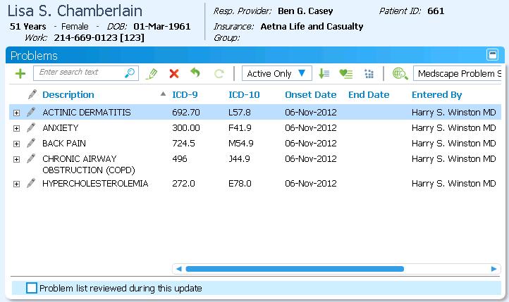 Patient problem lists will display both ICD-9 & the base mapped ICD-10 The base mapped ICD-10 is intended as a starting point