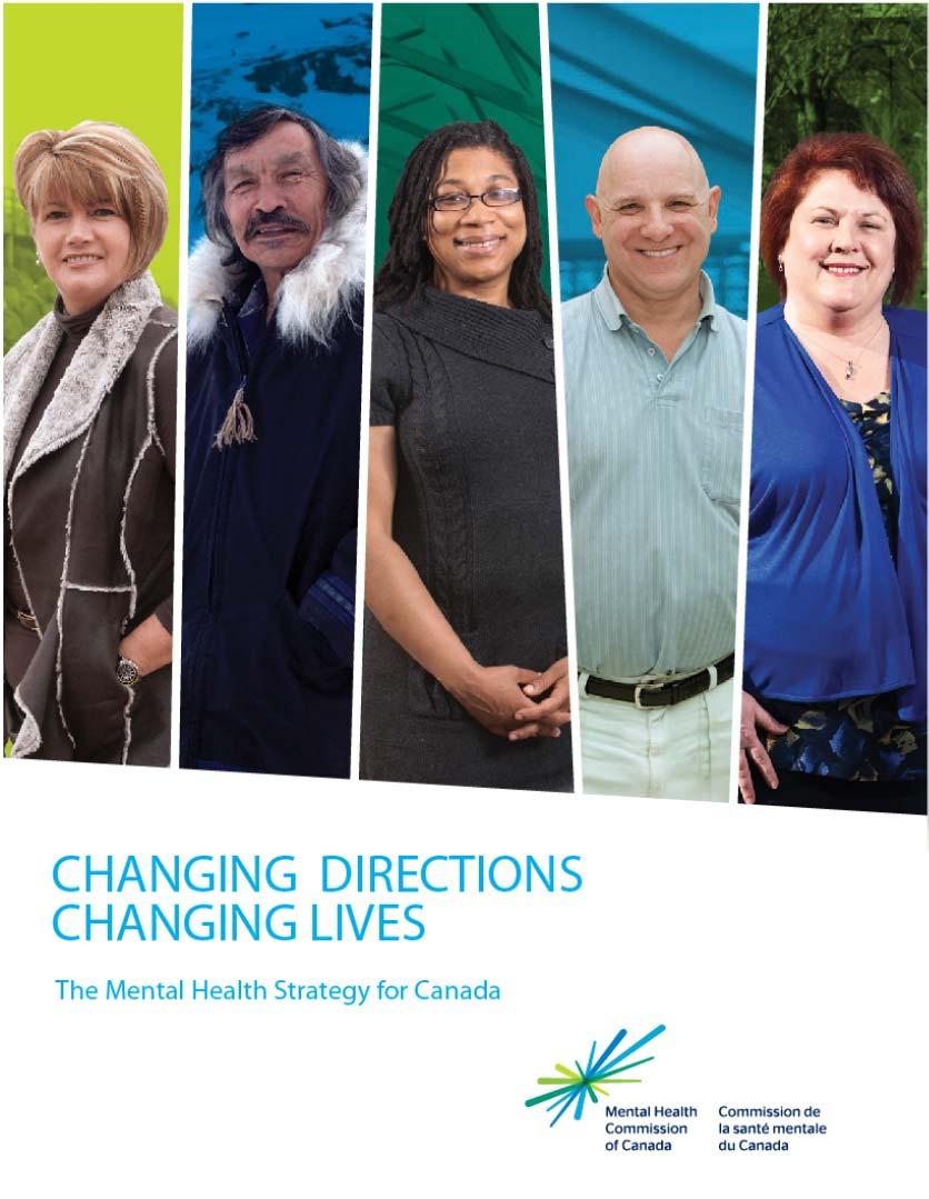 Mental Health Strategy for Canada Calls for the creation of mentally healthy