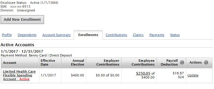 WHAT KIND OF EMPLOYEE-LEVEL DATA CAN I ACCESS? 1. Under the tab titled Employees, you can get real-time data on all enrolled employees. 2.