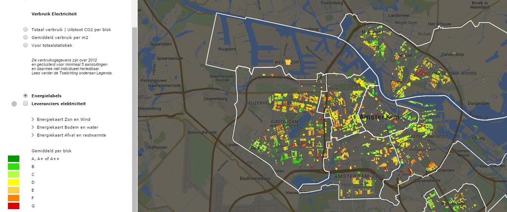 Cities and Energy Data Amsterdam s Energy Atlas -