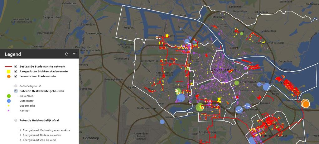 Cities and Energy Data Amsterdam s Energy Atlas Waste