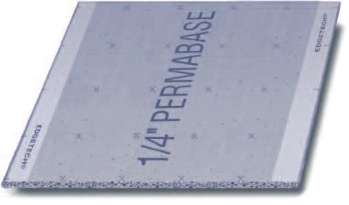 PermaBase BRAND Description PermaBase BRAND is a rigid substrate made of Portland cement, aggregate and glass mesh that provides an exceptionally hard, durable surface that is able to withstand
