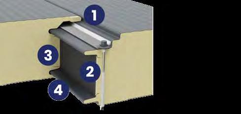 Sandwich panels and tapes R-FOLL presents innovative solutions for seals and edge tapes intended for the production of sandwich panels with a polyurethane core.