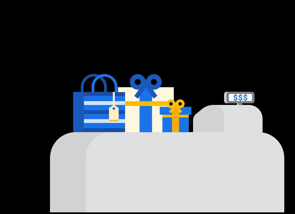 Connect: Find your best and next best customers Holiday shoppers are loyal to the gift, not the retailer 70% of holiday shoppers said they visit multiple