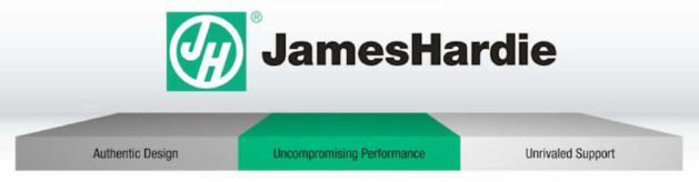 JH VALUE PROPOSITION James Hardie can deliver: Superior design compared to vinyl with a true wood look Superior durability and lower maintenance