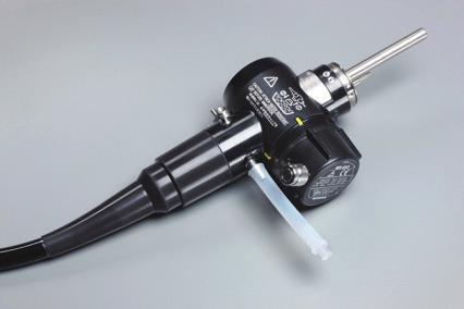A connector is required so that a syringe may be used to sample the interior channels of the flexible endoscope.