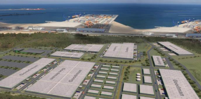 Advance 12 Port-Centric Warehousing The concept of bringing modern logistics warehouses to the immediate vicinity of a container port is relatively new in Poland.