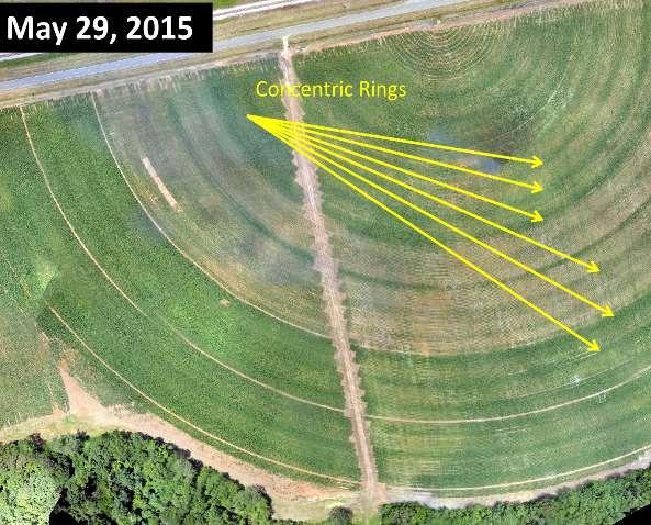 Detecting Mechanical Fertilizer Issues 92 acre corn field