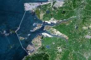 Large-scale tidal land reclamation KRC structurized 48% of