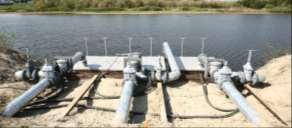 4. Integrated irrigation systems through river basin inter-link for complementary irrigation (Total budget : 302 million USD, Beneficial area : 6,300ha) DAM 1 DAM 2 RIVER CONNECTING PUMPING CANAL