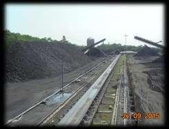 at coal stock pile in New Coal