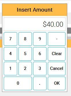 24 You will select Deposit from a small box and then be prompted to add in the amount you