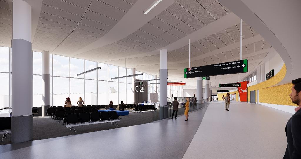 TERMINAL C-B OPTIMIZATION + CONNECTOR Project: Terminal C-B Optimization + Connector (Logan International Airport) Construction Start: October 2019 Project Completion: Fall 2021 (Certificate