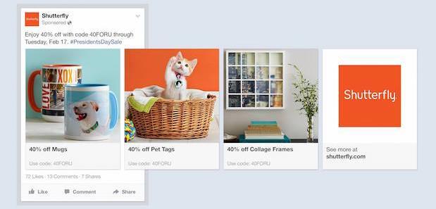 5 Tactic 4: Ad Formats that Effectively Allow You to Achieve Your Goals The traditional Facebook ad format is the single-product ad, which displays a single image with a description.