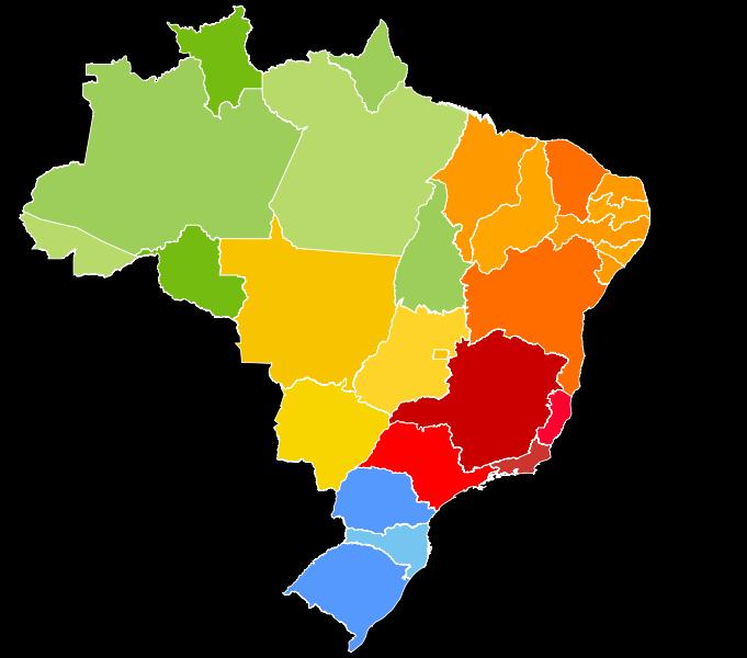 BRAZIL: AN OVERVIEW There are big metropolitan regions, all over the country, like: