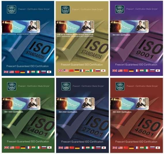 The Freecert ISO Scheme Registration Pack The