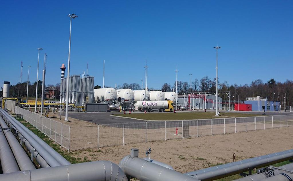 LNG RELOADING STATION - During 9 months of 2018 most of final works were done in Klaipėda LNG Reloading station and the following services can be provided: Acceptance of LNG from LNG carriers and