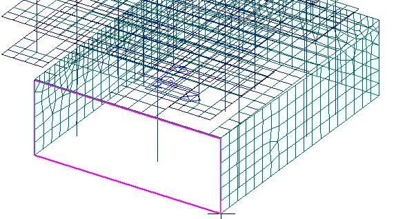 Auto-Mesh Basement Walls Draw rectangle by clicking 4