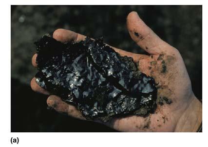 Unconventional Oil Sources Unconventional fossil resources: presently difficult & expensive to extract oil from Oil Shale: rock with kerogen, a waxy precursor to petroleum.