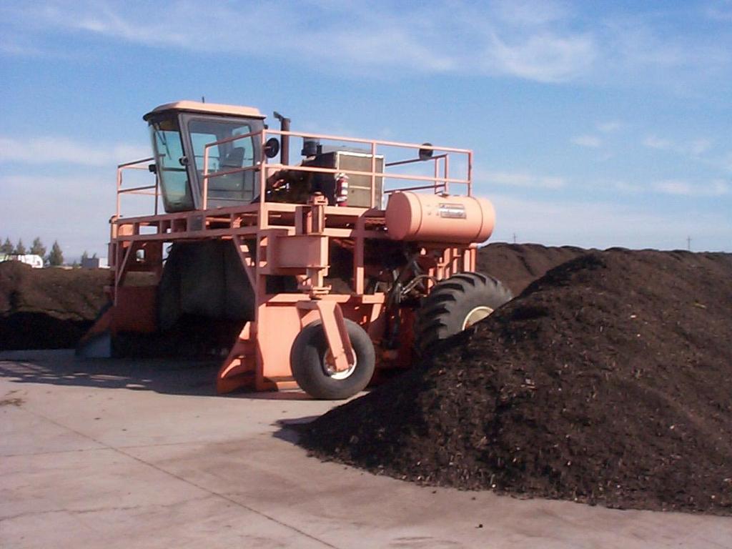 Open Windrows Turned windrow, ASP, and enclosed facilities Air/odor emissions