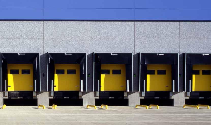 Whether it be loading bays in a distribution warehouse or factory, or for use on public buildings such as schools and hospitals, the material from which these doors are manufactured has a significant