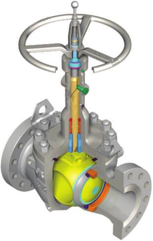 STANDARD FEATURES FRICTION FREE OPENING & CLOSING The tilt and turn action eliminates seal abrasion, which is the major cause of seat wear in conventional ball, gate and plug valves.