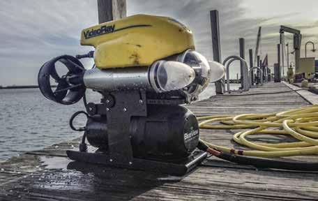 They can be configured with an HD video camera, sonar mapping system, and other tools to to navigate and collect valuable information in conditions unsafe for diver entry.