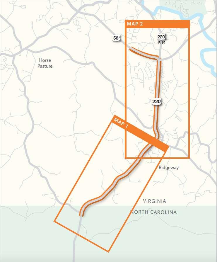 Route 220 corridor Input on social, economic, and natural environmental resources