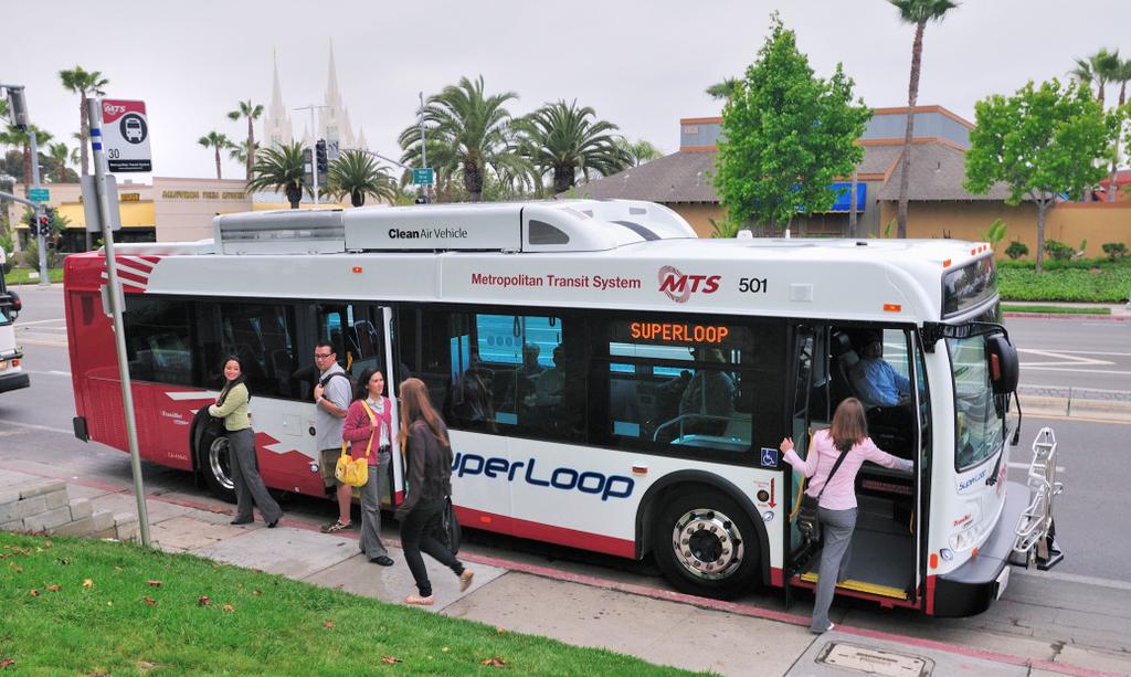 Hybrid-Electric Drive a Preference for Transit Fleets Chicago Fleet 10 diesel-hybrid buses, showing a 40% fuel saving as compared to conventional diesels, Long Beach the largest fleet of ISE buses,