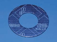 Graphite Gasket GRASEAL TM Gasket (MI-A) This is an expanded graphite gasket used in various industries for piping flanges, heat exchangers, valve bonnets, etc.
