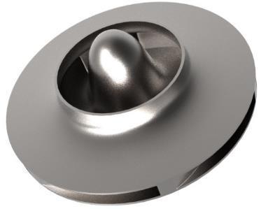 AEROSPACE COMPONENT: IMPELLER FOR ROCKET TURBOPUMP Challenge Transform conventional design constraints Component must withstand high centrifugal/axial loads & oxidizing environment Short